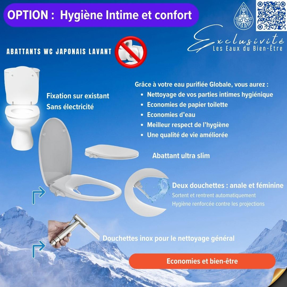 Abattants WC Japonais lavant